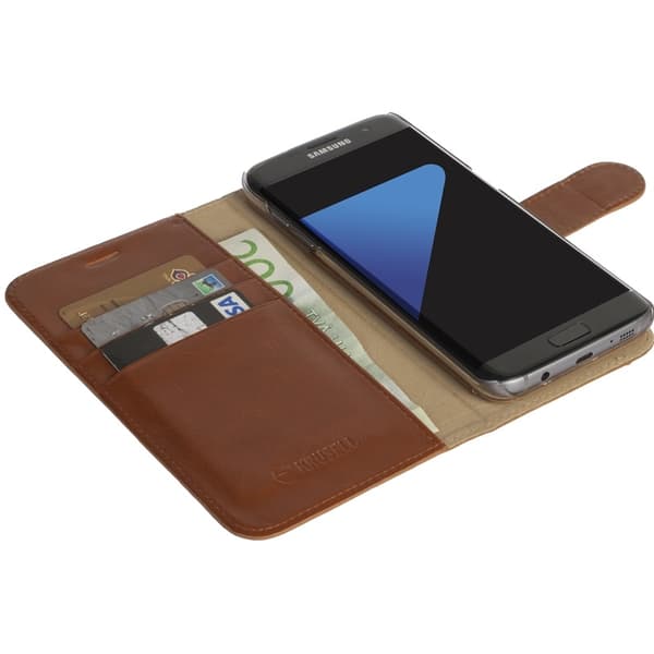Krusell Ekerö Wallet Case til Samsung Galaxy S8, kaffebrun