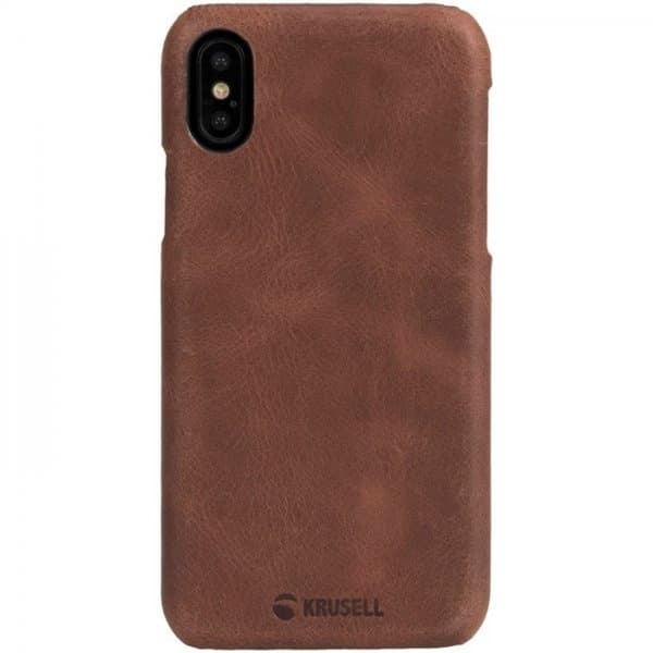 Krusell Sunne till iPhone X/Xs, Cognac