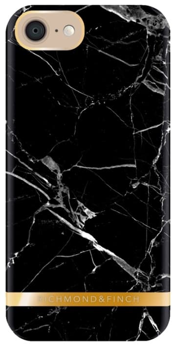 RF by Richmond &amp; Finch Black Marble, etui til iPhone 7/8/SE