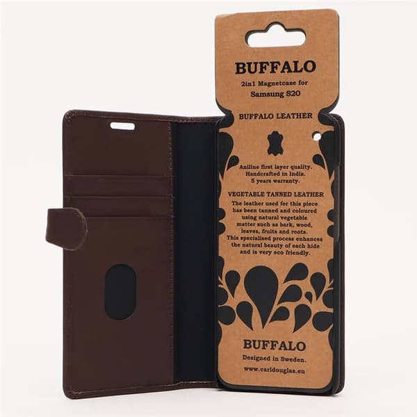 Buffalo Lommebokveske Samsung S20 Brun