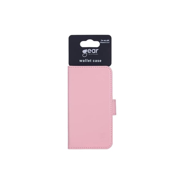 Gear Mobilfodral 2 Kortfack Rosa - iPhone 12 Mini