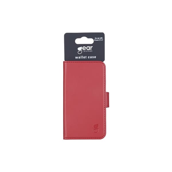 Gear Lommebokdeksel Limited Edition  Rød - iPhone 12 Mini