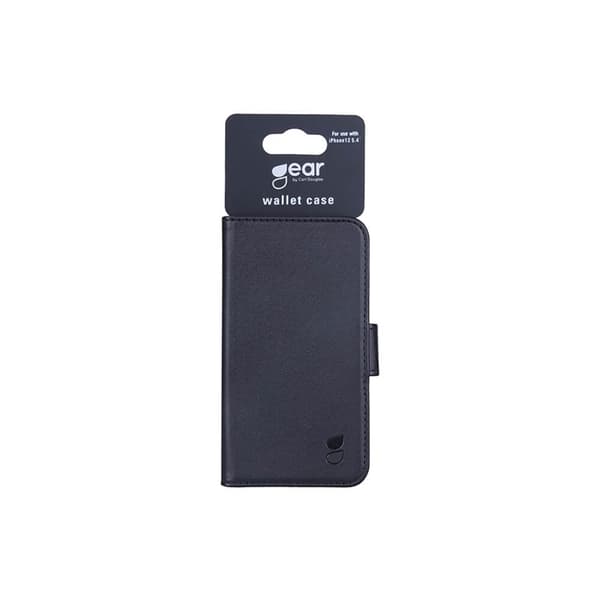 Gear Lommebokdeksel Svart - iPhone 12 Mini