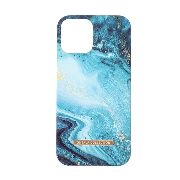 Onsala Mobilcover Soft Blue Sea Marble iPhone 12 Pro Max