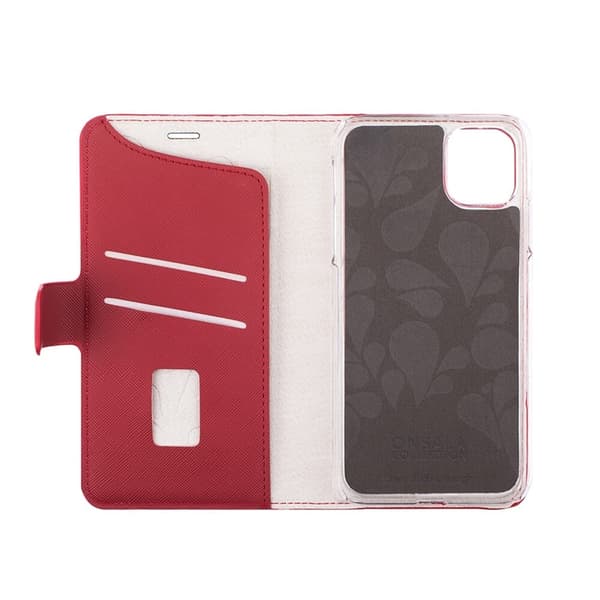 Onsala Lompakko iPhone 12  Mini Saffiano Red