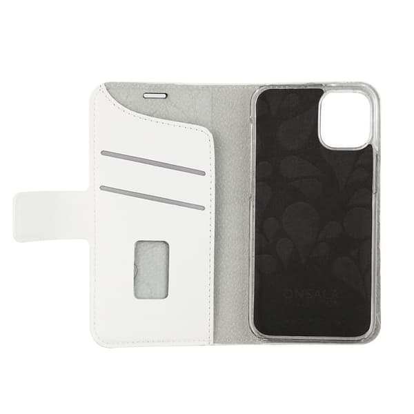 Onsala Lommebokveske iPhone 12 Mini Saffiano White