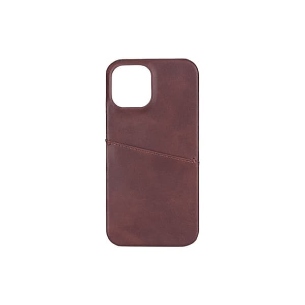 Onsala Mobilskal Kortfack Brun - iPhone 12 Pro Max