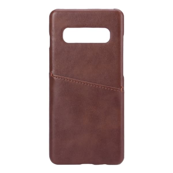 Onsala Mobilcover med Kortrum Samsung S10 Plus Brun