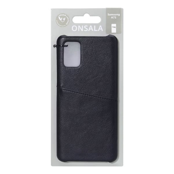 Onsala Mobilskal Samsung A71 Kortfack Svart