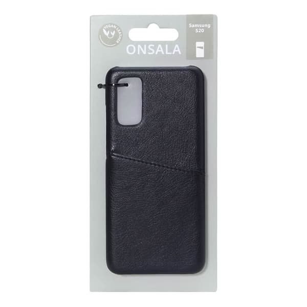 Onsala Mobilcover med Kortrum Samsung S20 Sort