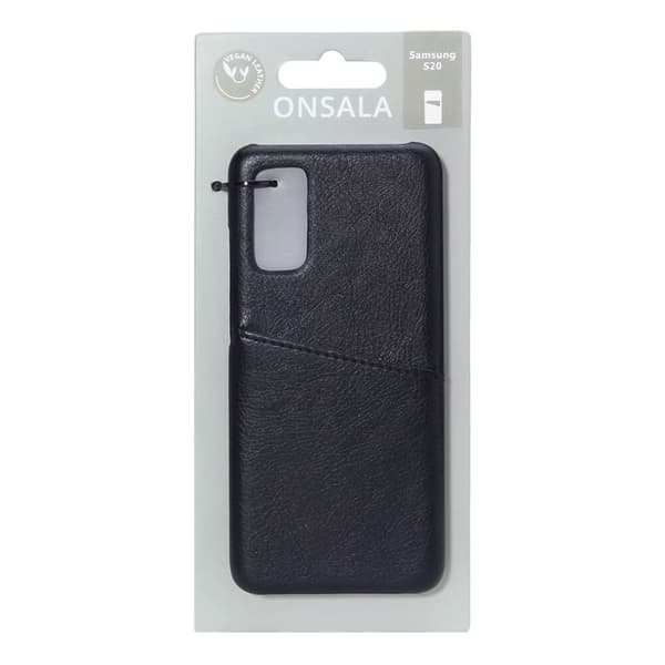 Onsala Mobilcover med Kortrum Samsung S20 Sort
