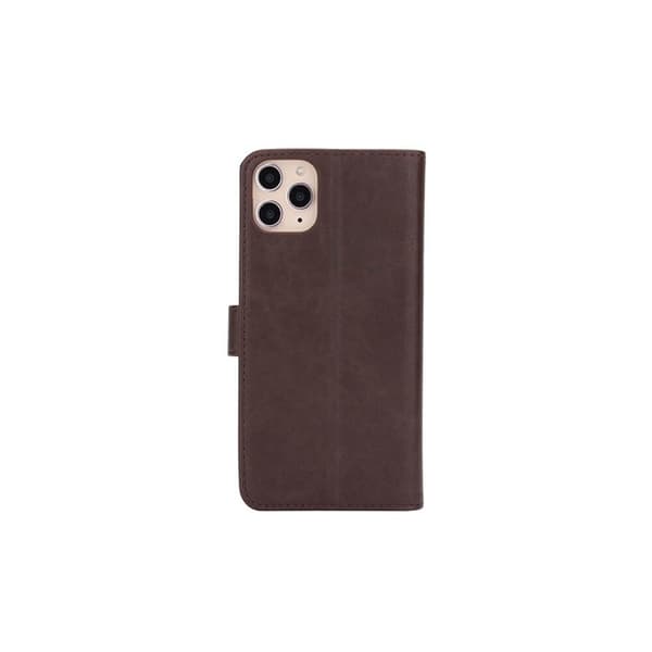 Radicover Strålingsbeskyttende Wallet PU iPhone 11 Pro Max Flipcover RFID Brun