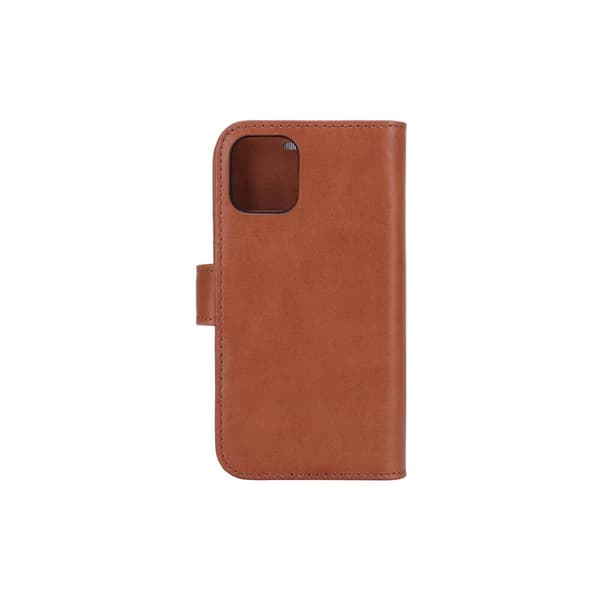 Radicover Strålingsbeskyttende Wallet Læder iPhone 12 Mini 2in1 Exclusive RFID Brun