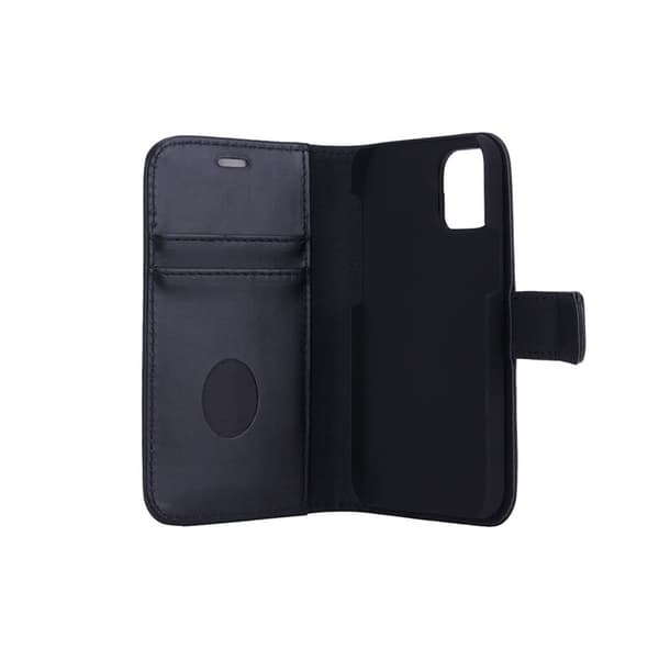 Radicover Lompakko iPhone 12 Mini Säteilysuojattu 2in1 RFID Musta