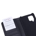Miniatyrbillede 6 af 9: Radicover Strålingsbeskyttende Wallet PU Samsung A42 Flipcover RFID Sort