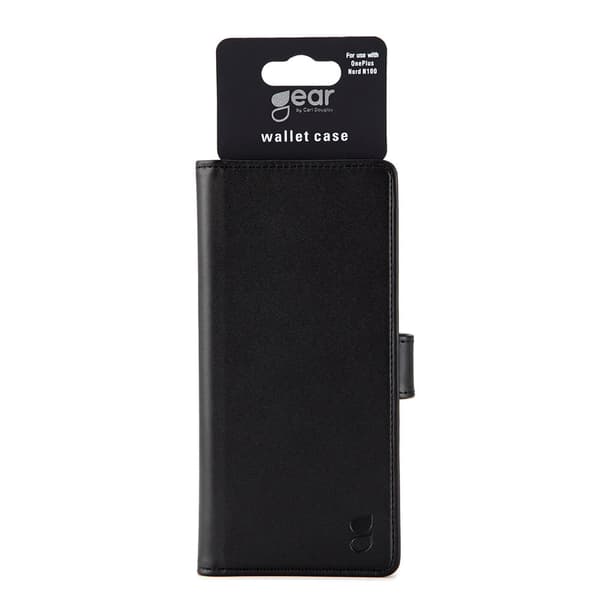 Gear Mobilfodral 3 Kortfack Svart - Oneplus Nord N100