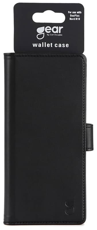 Gear Mobilfodral 3 Kortfack Svart - Oneplus Nord N10