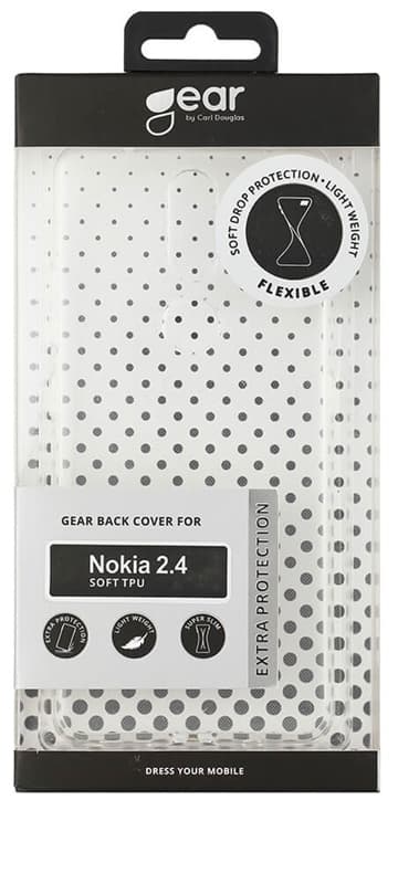 Gear Mobilskal Transparent TPU Nokia 2.4