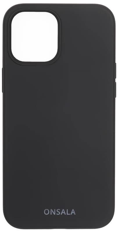 Onsala Mobilskal Silikon Black - iPhone 12 Pro Max