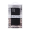Miniatyrbillede 3 af 4: Onsala COLLECTION Mobilskal Skinn Svart iPhone 12  Mini med Kortfack