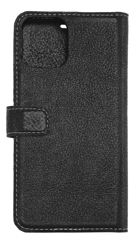 Essentials iPhone 11 Pro, Läder wallet avtagbar, svart