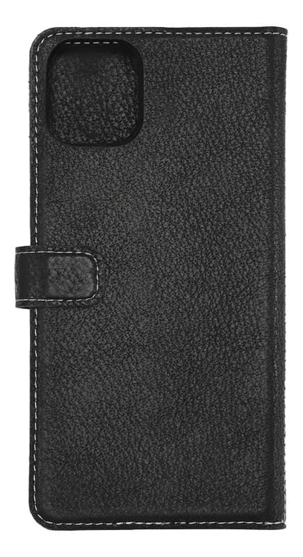 Essentials iPhone 11 Pro Max, lærlommebok som kan tas av, svart