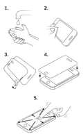 Miniatyrbillede 5 af 6: DELTACO screen protector Samsung Galaxy A21s 2.5D full coverage
