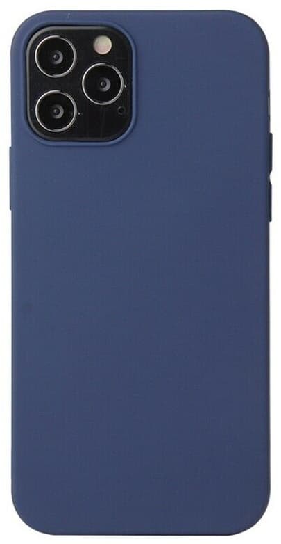 Mat mobiltelefon cover i TPU til iPhone 13, marineblå