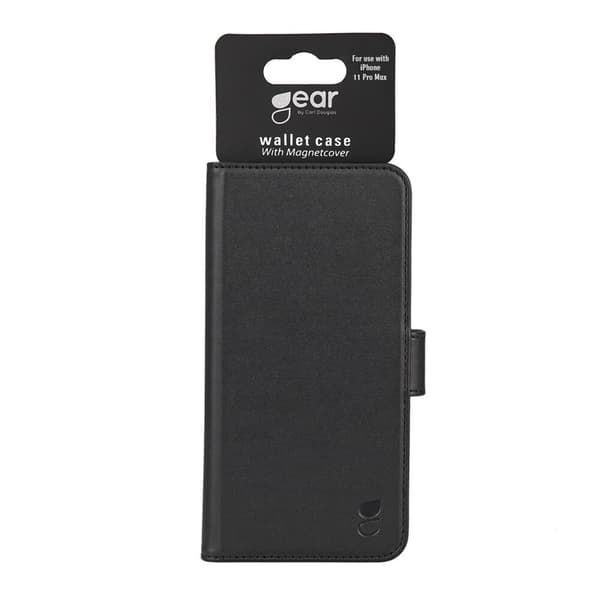 Gear Lommebokdeksel 2-i-1 Svart - iPhone 11 Pro Max
