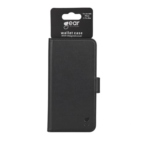 Gear Lommebokdeksel 2-i-1 Svart - iPhone 11 Pro Max