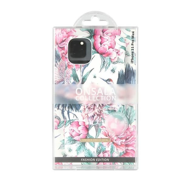 Onsala COLLECTION Mobilskal Soft Pink Crane iPhone 11 Pro Max