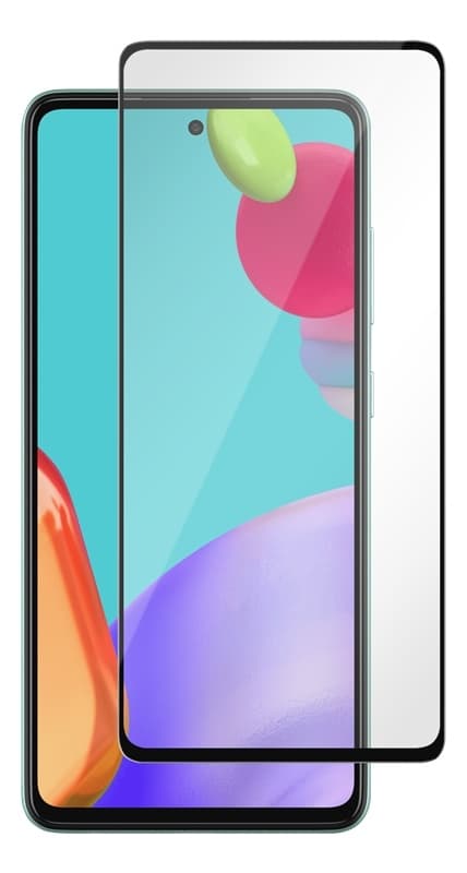 DELTACO screen protector, Galaxy A52/A52s/A53 5G , 2.5D full coverage