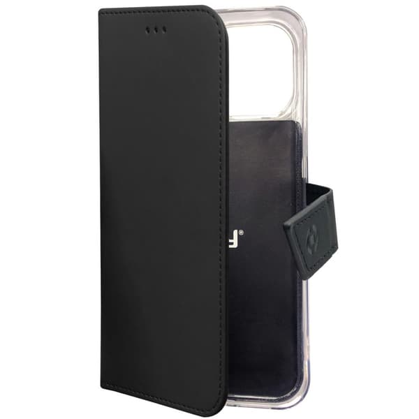 Celly Wallet Case iPhone 13 Pro, Svart