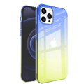 Miniatyrbilde 1 av 2: Slankt deksel i TPU for iPhone 13, Blå / Gul