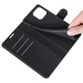 Miniatyrbillede 5 af 6: PU-læder cover til iPhone 13 Pro Max, Svart