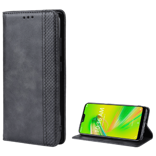 Etui i PU-lær med kortlomme for iPhone 13, Svart