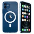 Miniatyrbillede 1 af 5: Gennemsigtigt etui med understøttelse af magnetisk opladning, iPhone 13