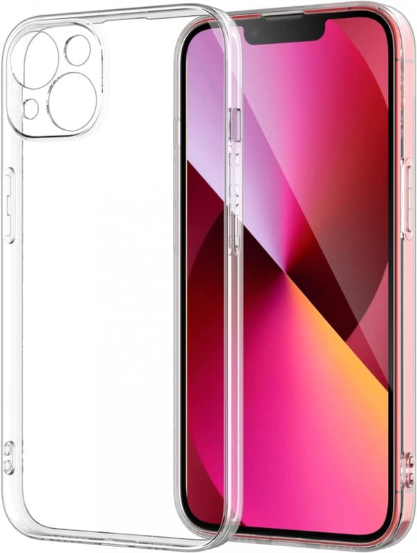 Slankt etui i TPU til iPhone 13 Pro Max, gennemsigtig