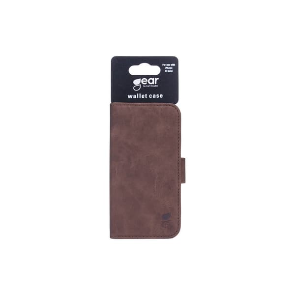 Gear Lommebokdeksel Brun - iPhone 13 Mini