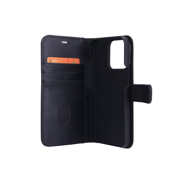 Radicover Strålingsbeskyttende Wallet Læder iPhone 13 Pro 2in1 Exclusive RFID Sort
