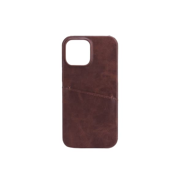 Onsala Mobilcover med Kortrum iPhone 13 Pro Max Brun