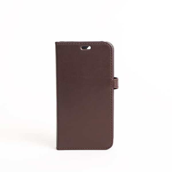 Buffalo Wallet Læder Til 3 kort iPhone 13 Mini Brun