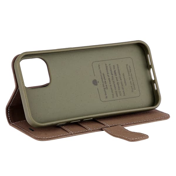 ONSALA ECO Mobilfodral Brun iPhone 13