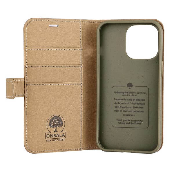 Onsala ECO Mobiletui iPhone 13 Pro Beige