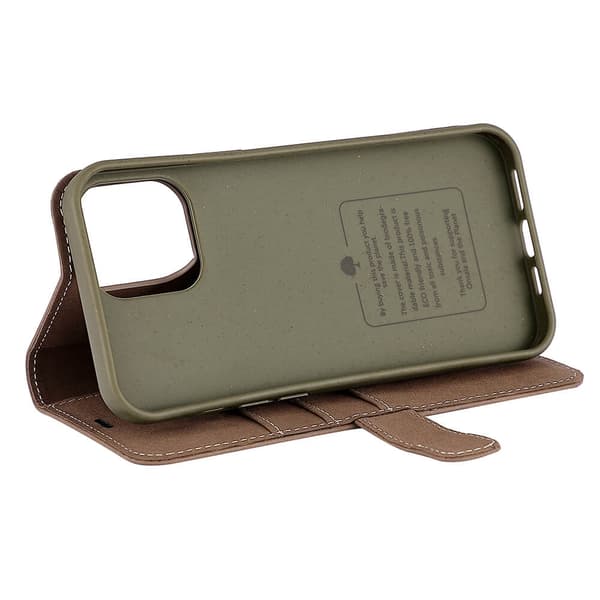 Onsala ECO Wallet iPhone 13 Pro Max Brun