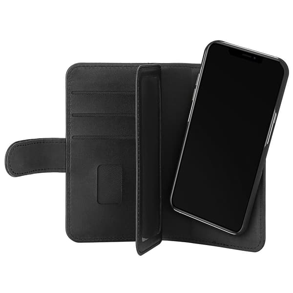Gear Lompakko 2in1 7 Korttipaikkaa Musta - iPhone 13 Mini