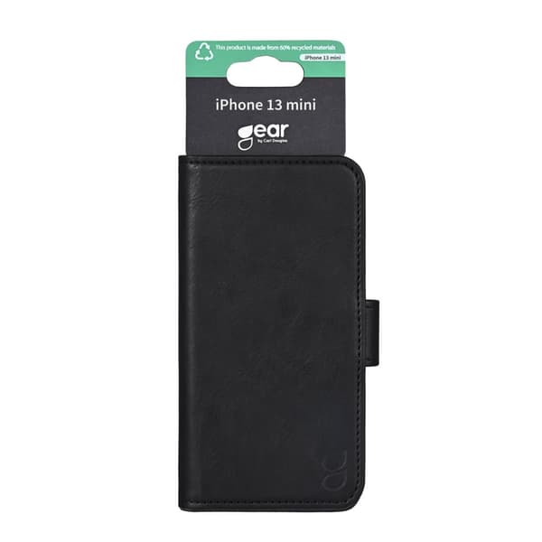 Gear Lommebokdeksel Svart - iPhone 13 Mini