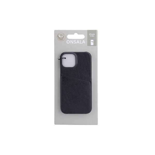 Onsala Mobilcover med Kortrum iPhone 13 Mini Sort