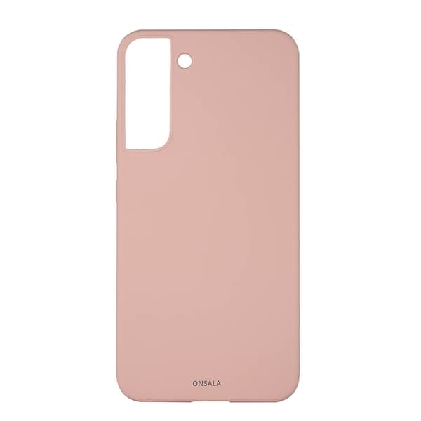Onsala Mobilskal Silikon Sand Pink - Samsung S22+