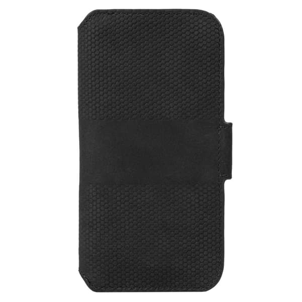 Krusell Leather Phone Wallet iPhone 13 Mini Black